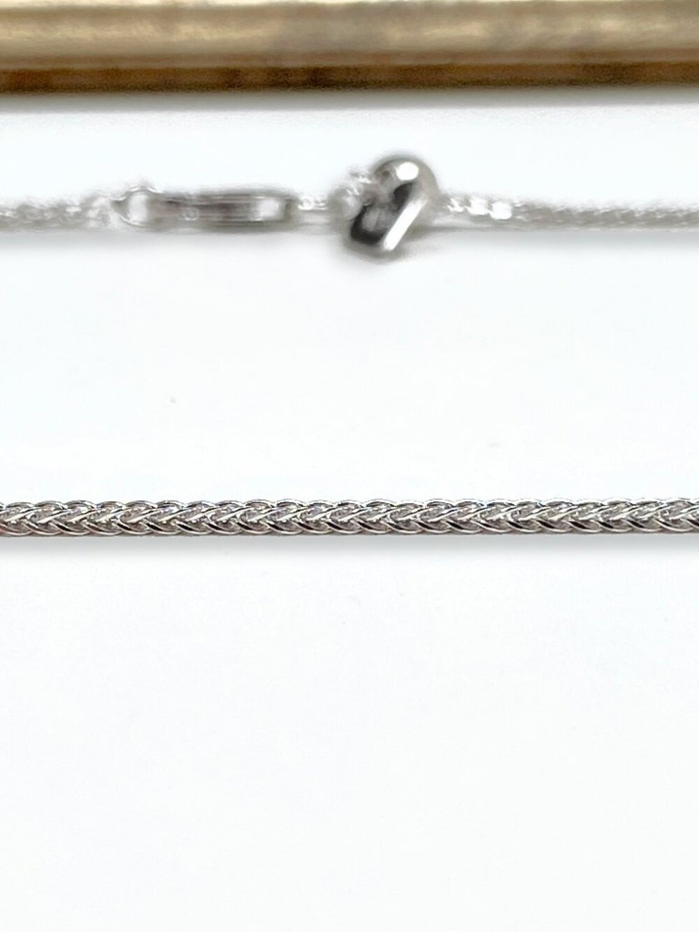925 Sterling Silver Adjustable Italian Chain Necklace (22 inch)